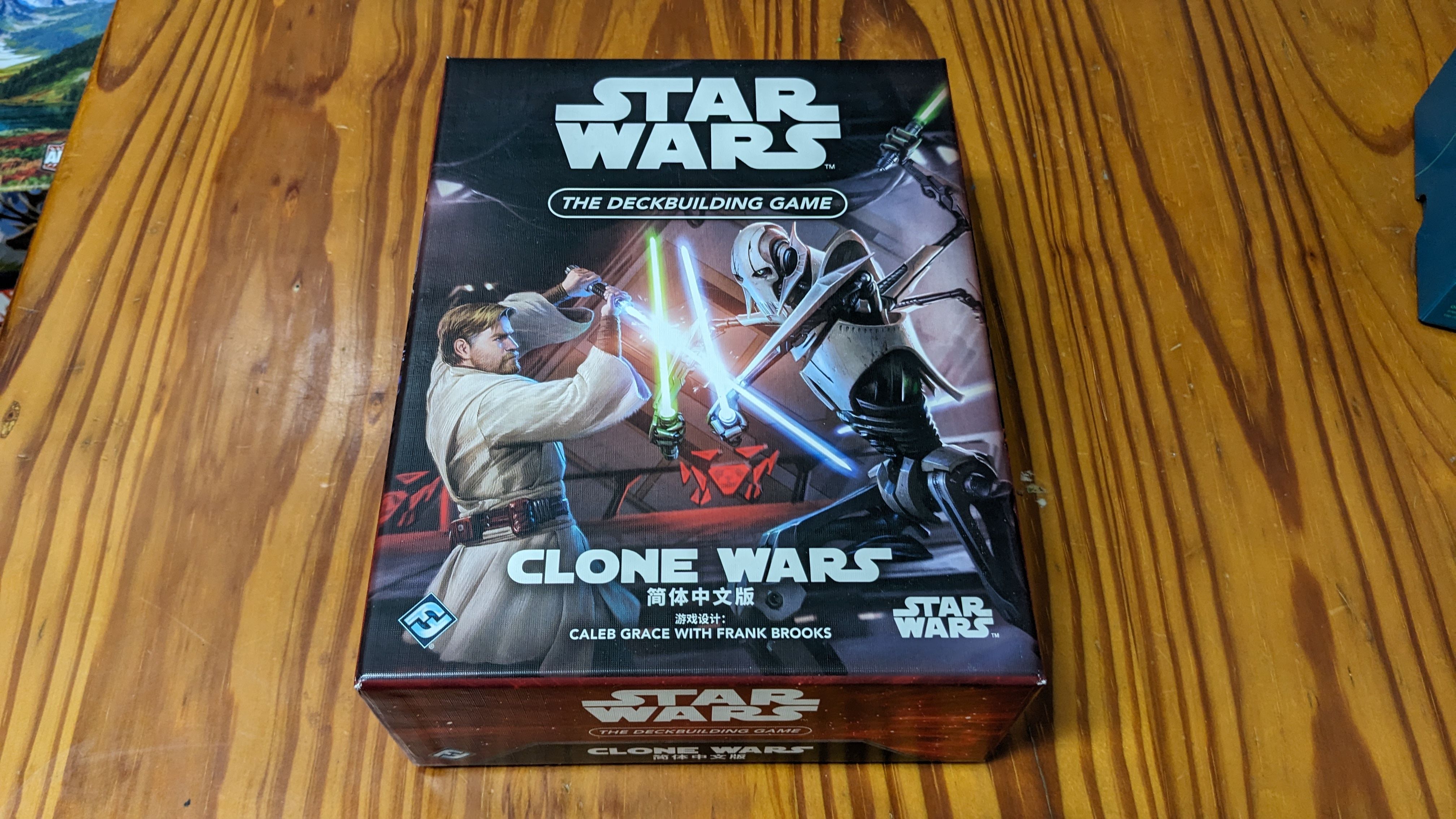 Star wars deckbuilding game 星際大戰 牌庫構築遊戲 複製人戰爭 桌遊 簡中版