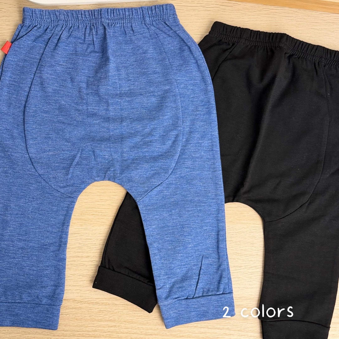 【MUMU現貨】「66-90」寶寶素色發熱褲 2 colors