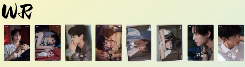 第二彈逆愛小卡-WR （靜色剪像）