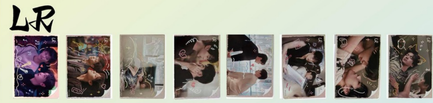 第二彈逆愛小卡-LR （繽紛塗印）