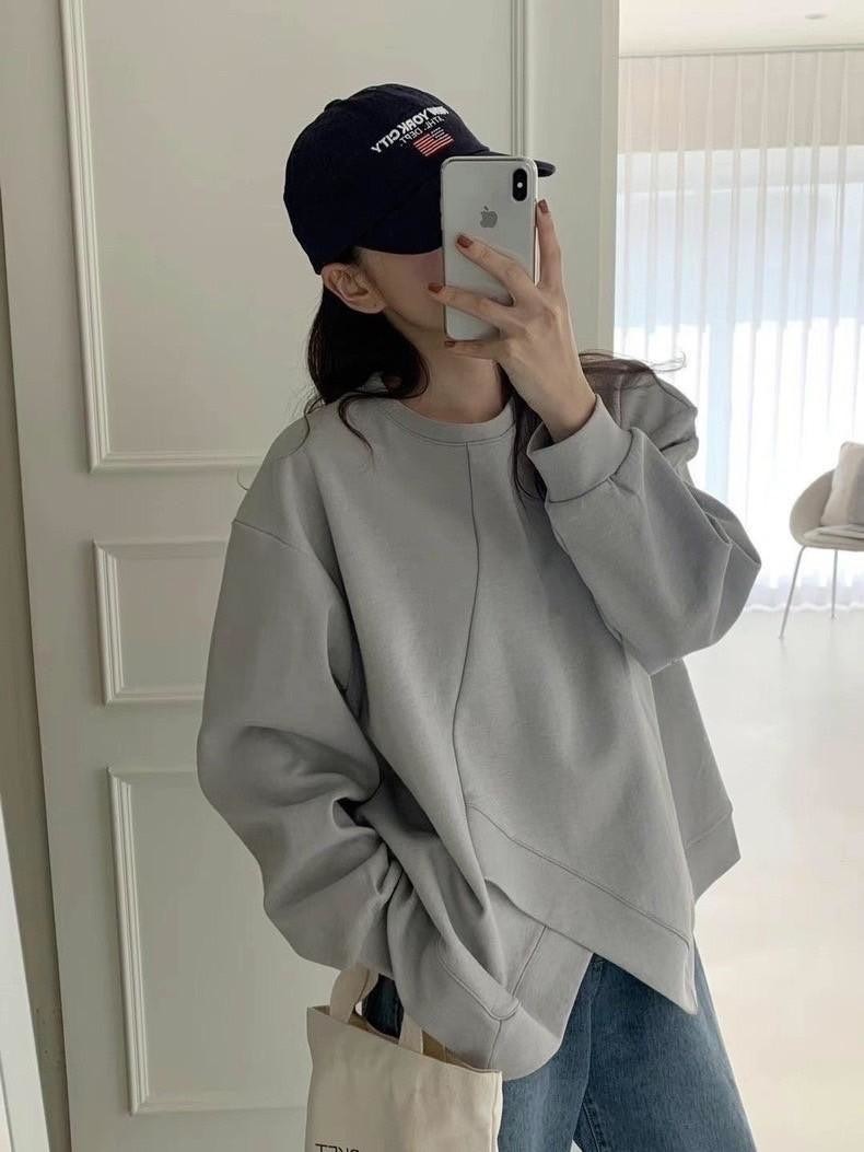 熱銷新款✨韓標 下擺不規則造型Tee