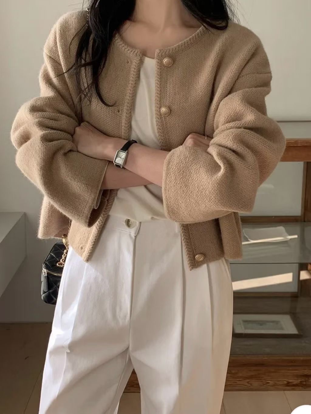 正韓🇰🇷溫柔秋日 極簡針織