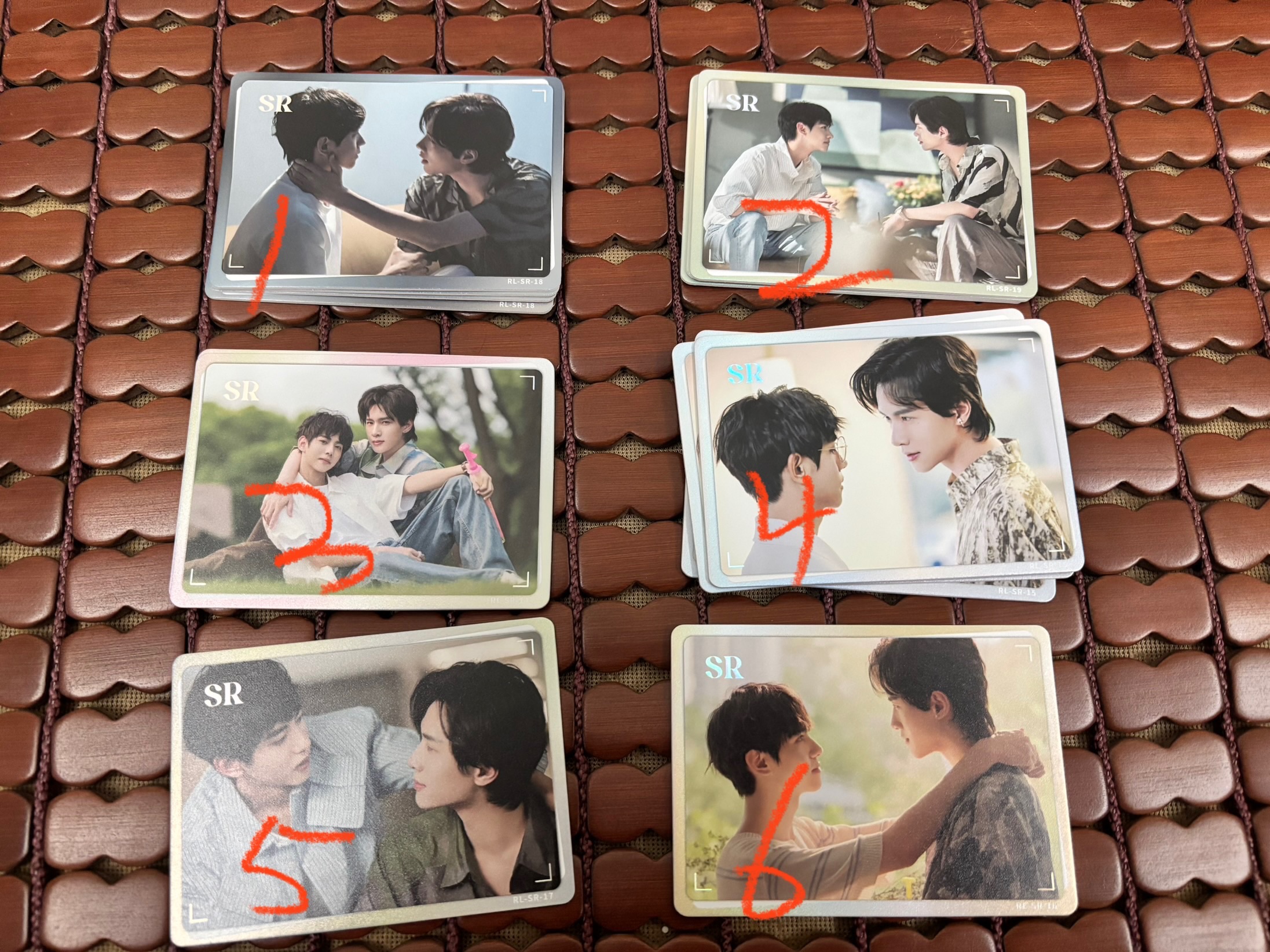 （現貨出清白菜價）逆愛收藏卡第一彈（展丞篇）