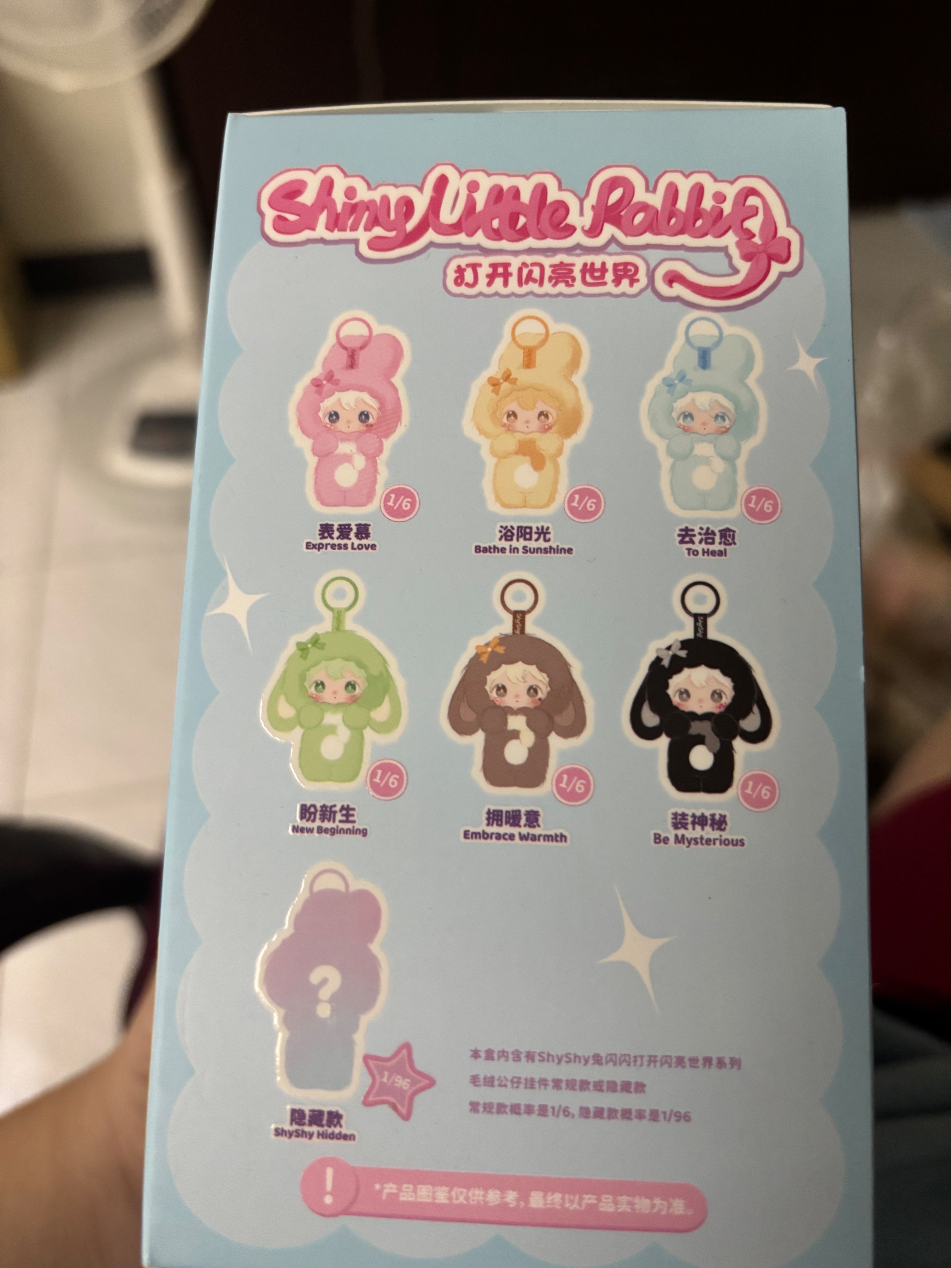 （現貨）兔閃閃拆盒未拆袋無卡