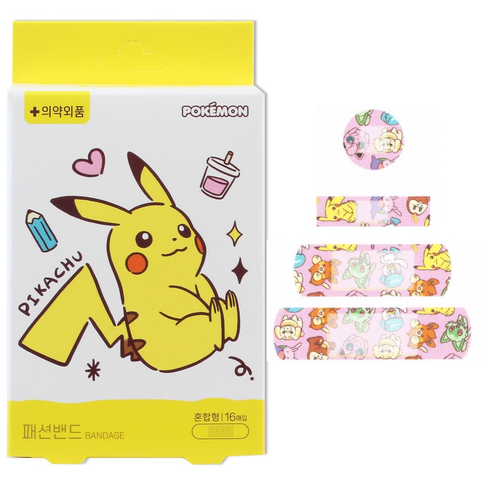 Pokemon 寶可夢好朋友 多尺寸OK 16入