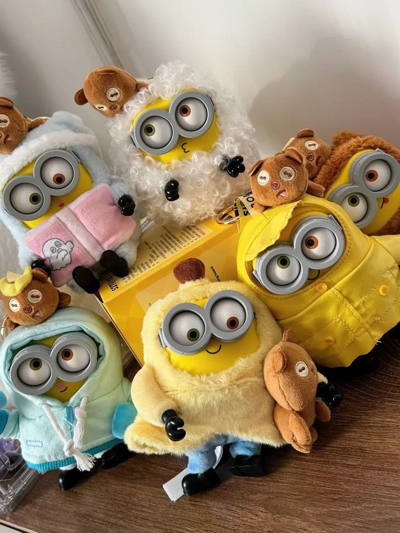 BOB ＆ TIM 小小兵 好朋友在一起 毛絨掛件 盲盒 預購