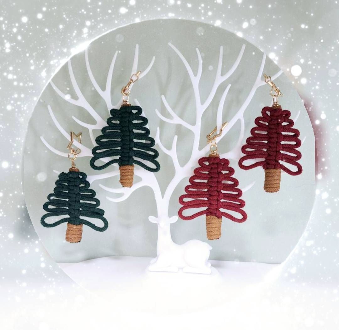 Kathy Lai HOMEMADE｜✨聖誕限定｜手作編織聖誕樹吊飾