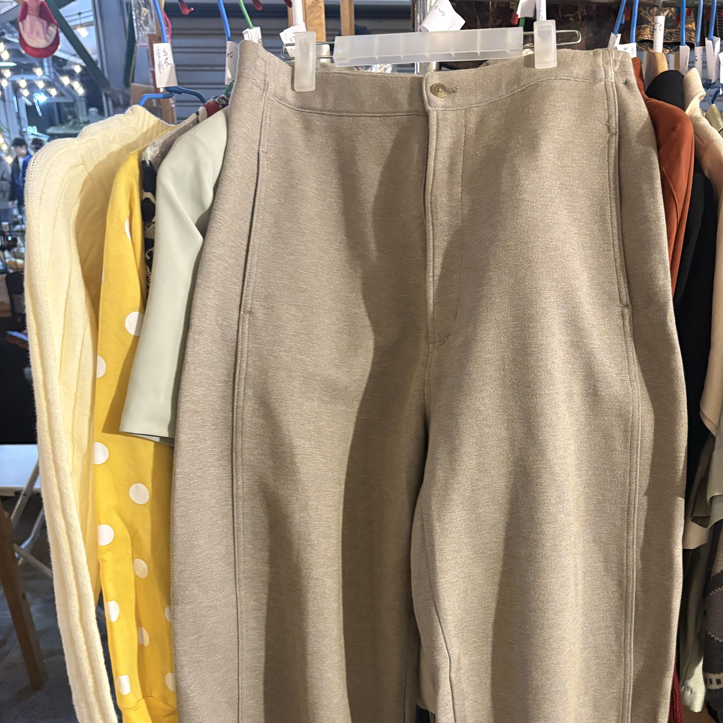 近全新UQ uniqlo寬版長褲