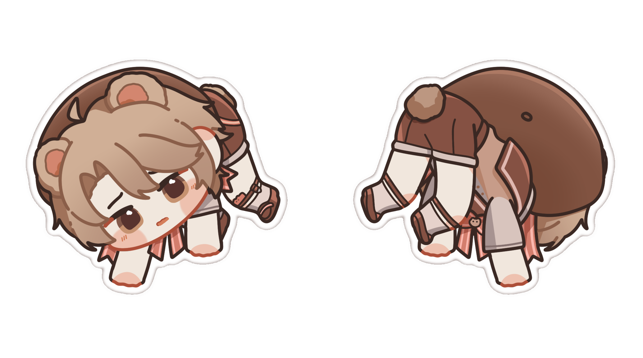 熊熊壓克力吊飾