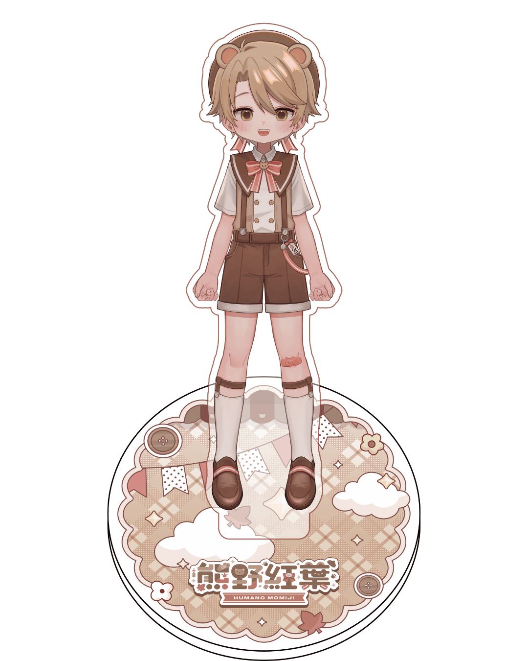 熊野紅葉2.0附底座立牌