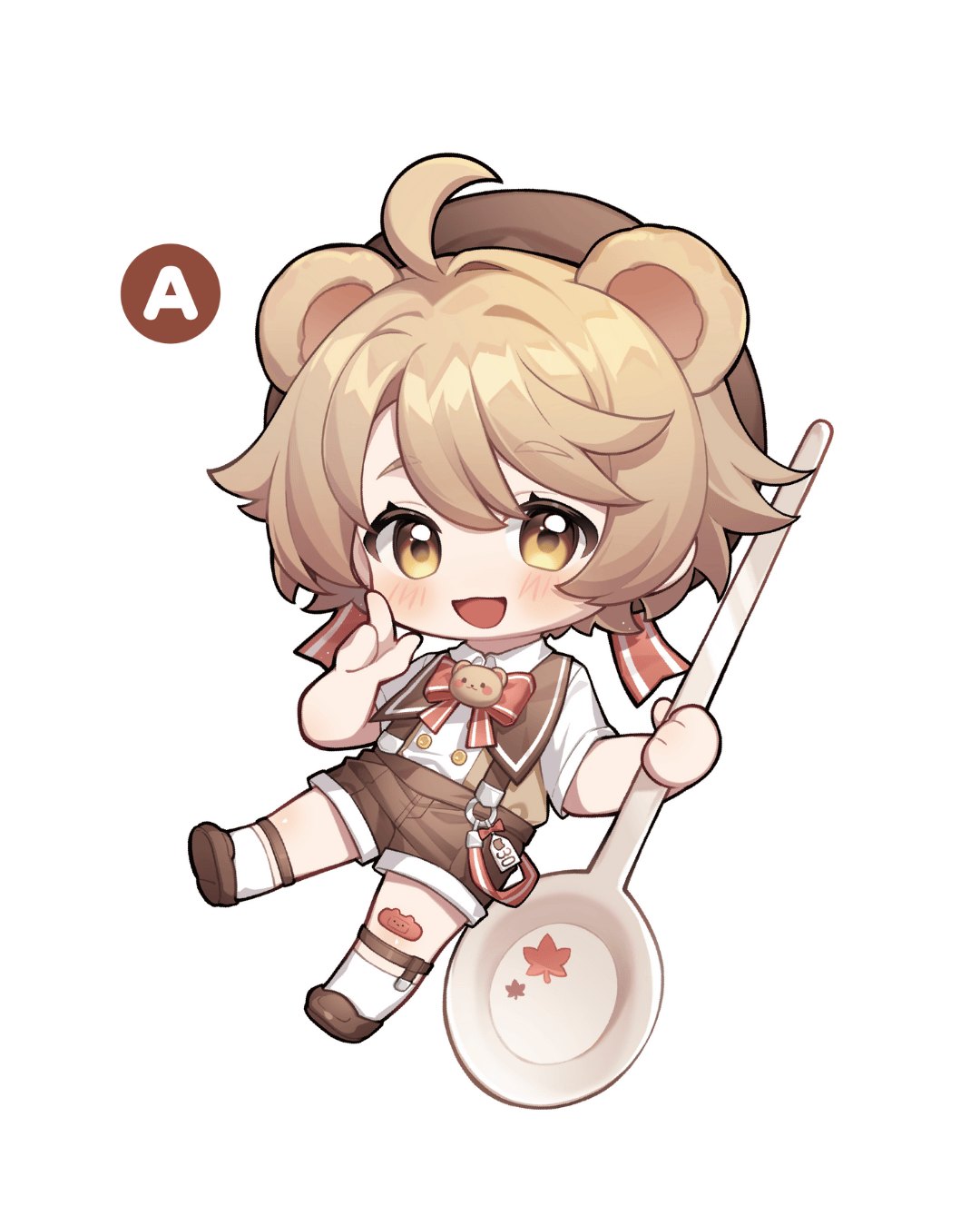 熊熊壓克力飯友A款