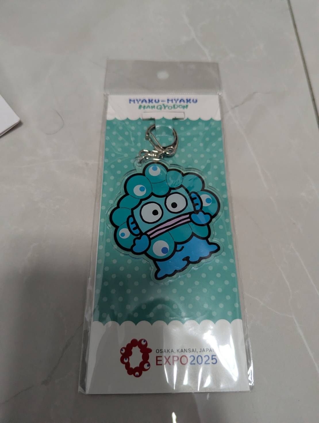 萬博 三麗鷗 人魚漢頓 壓克力鑰匙圈