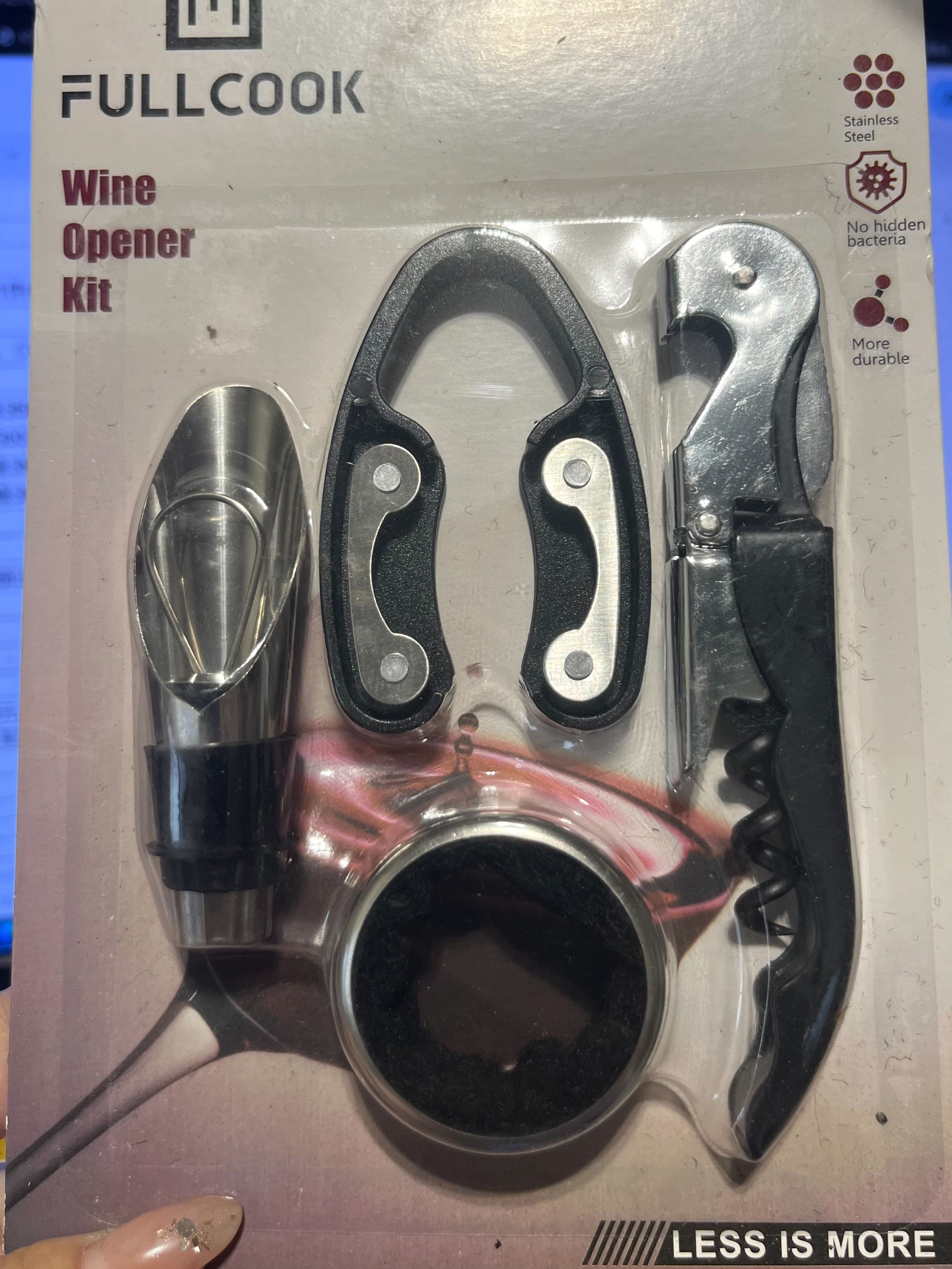 紅酒開瓶器套裝組35元