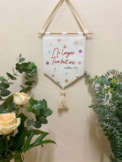刺繡掛旗