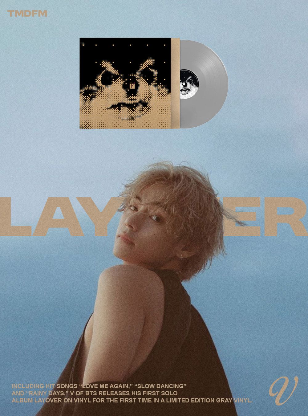 金泰亨 V 【 LAYOVER 】彩膠｜優惠價數量有限售完為止