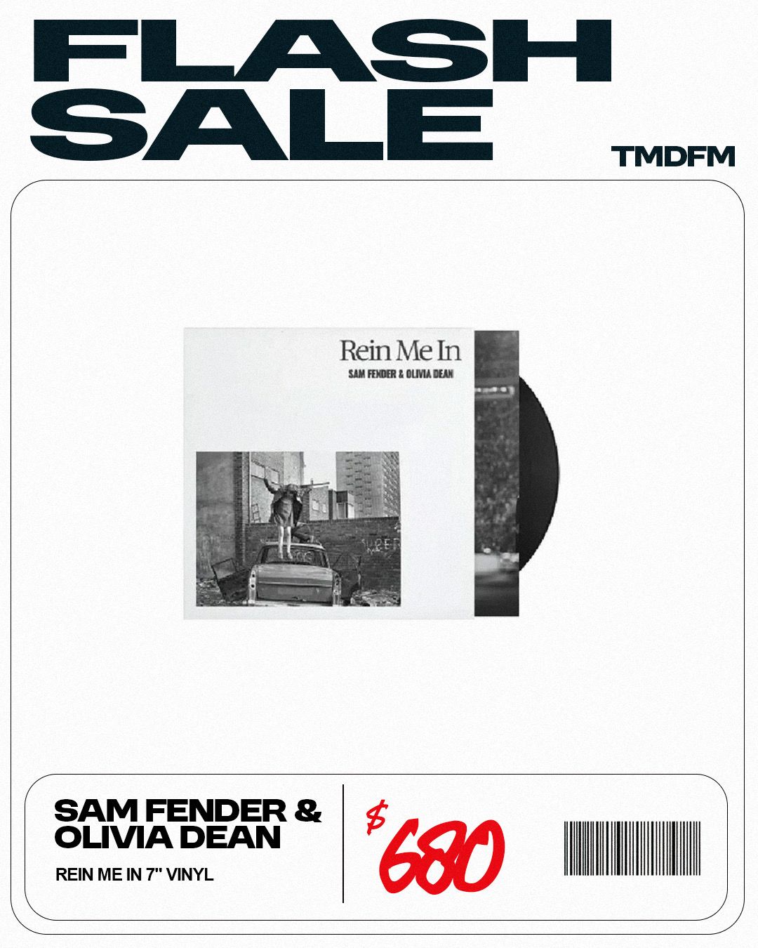 【RSD Black Friday 2025】Sam Fender ＆ Olivia Dean - Rein Me In