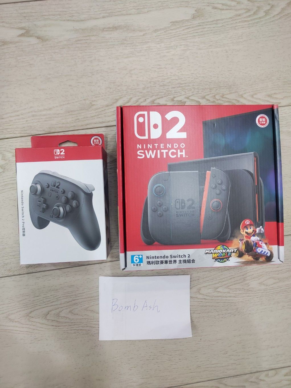 [全新] Nintendo Switch 2 瑪利歐賽車世界同捆組 NS2 PRO手把