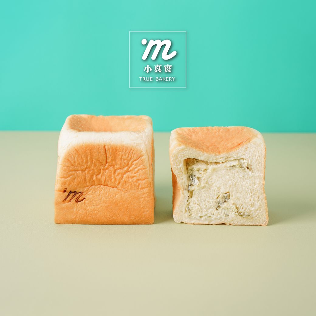 小真實mini 青蔥乳酪生吐司