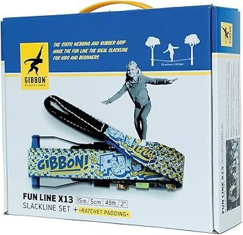 德國GIBBON SLACKLINES 走繩組Funline親子同樂款15米