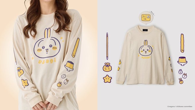 大頭款長袖T/烏薩奇