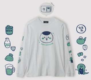 大頭款長袖T/栗子