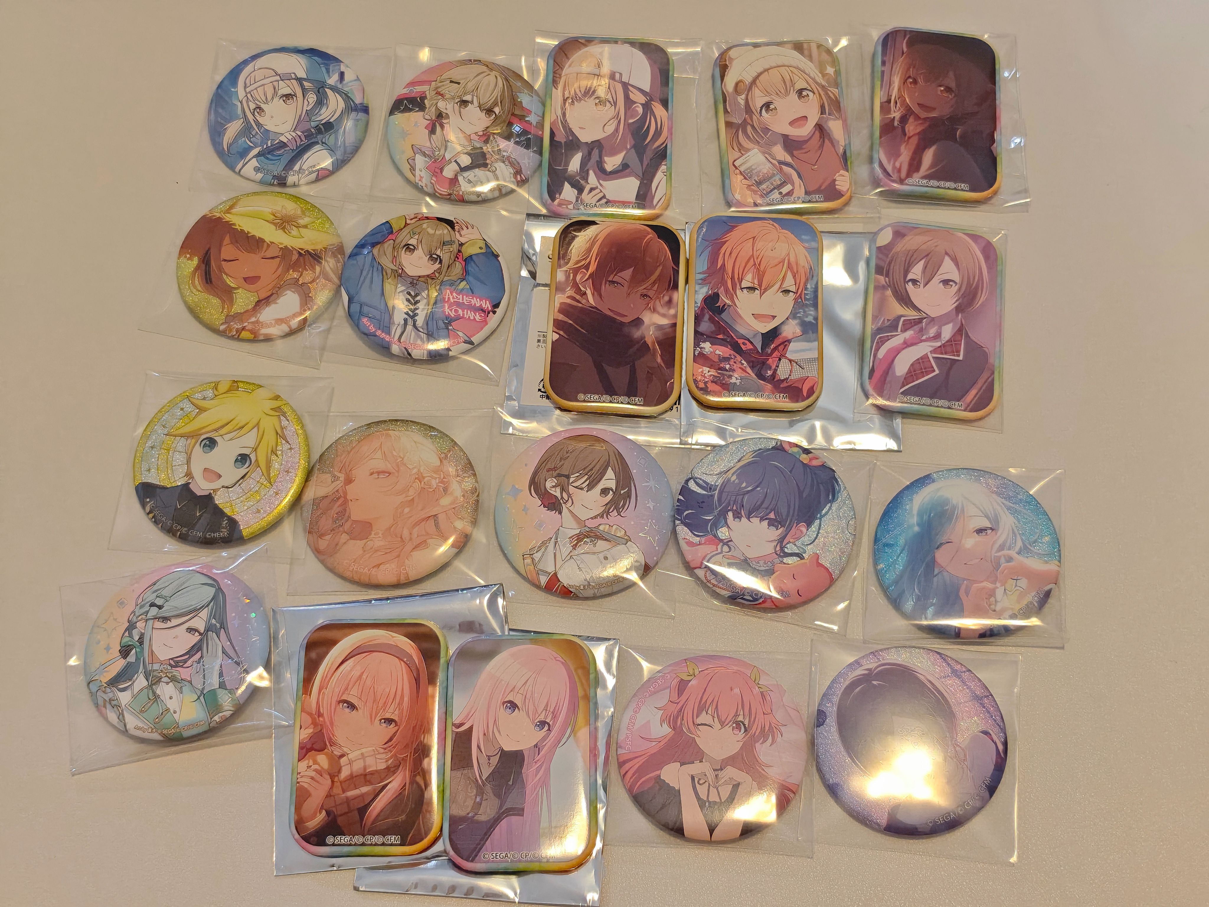 細閃/圓徽/方徽