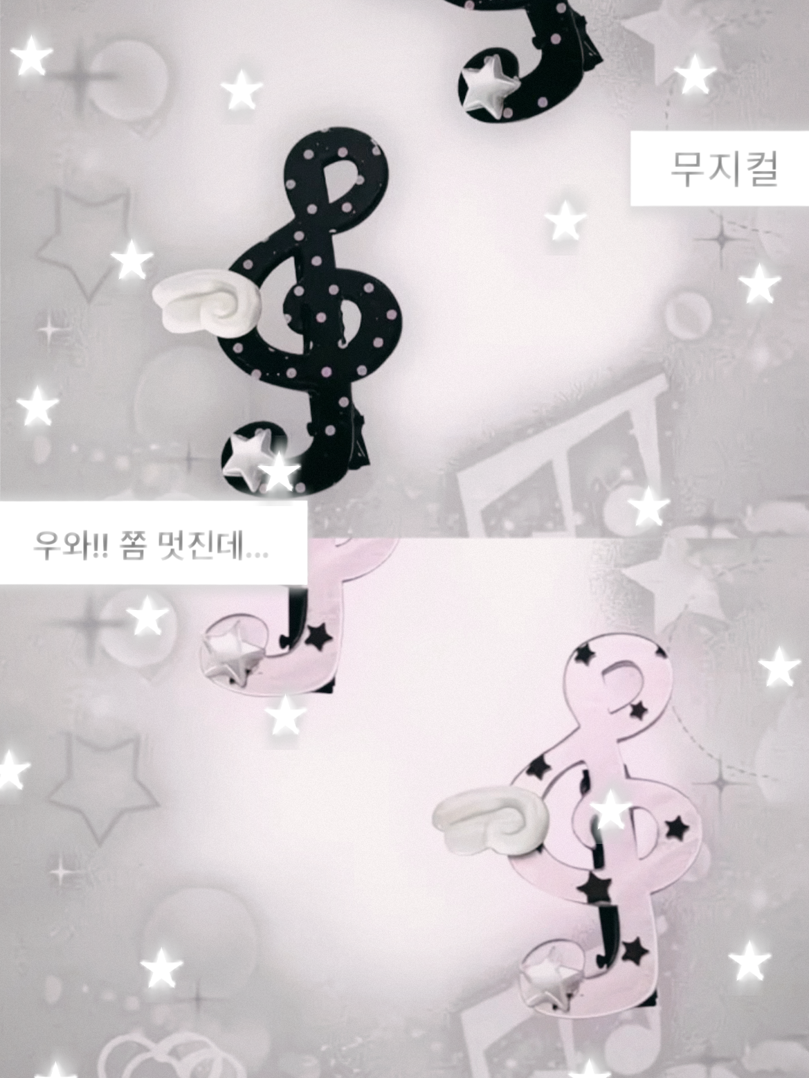 音符翅膀髮夾🎶