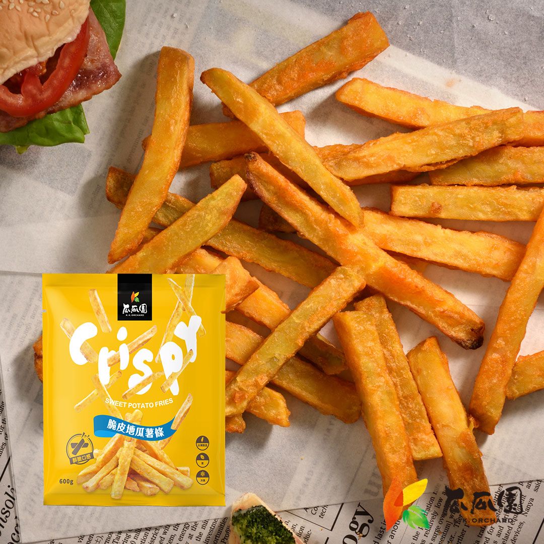 【福穀樂】脆皮地瓜薯條（全素/純口味）