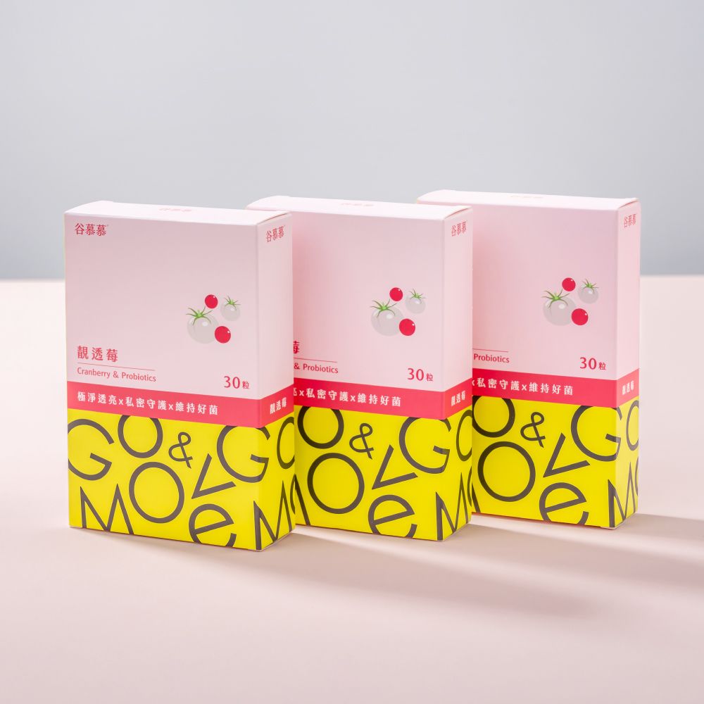谷慕慕｜靚透莓｜冰晶番茄蔓越莓益生菌30粒裝｜每日兩粒，由內而外的平衡補充，女性專屬美妍補給