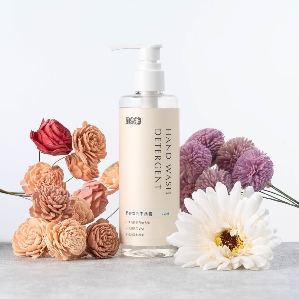 谷慕慕｜白柚花芳香蛋白酵素私密衣物手洗精｜溫和不傷手，手洗容易無異味｜溫和清潔一瓶搞定