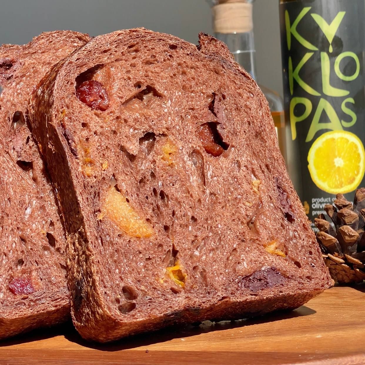 【聖誕限定】酒香可可柑橘酸種方磚