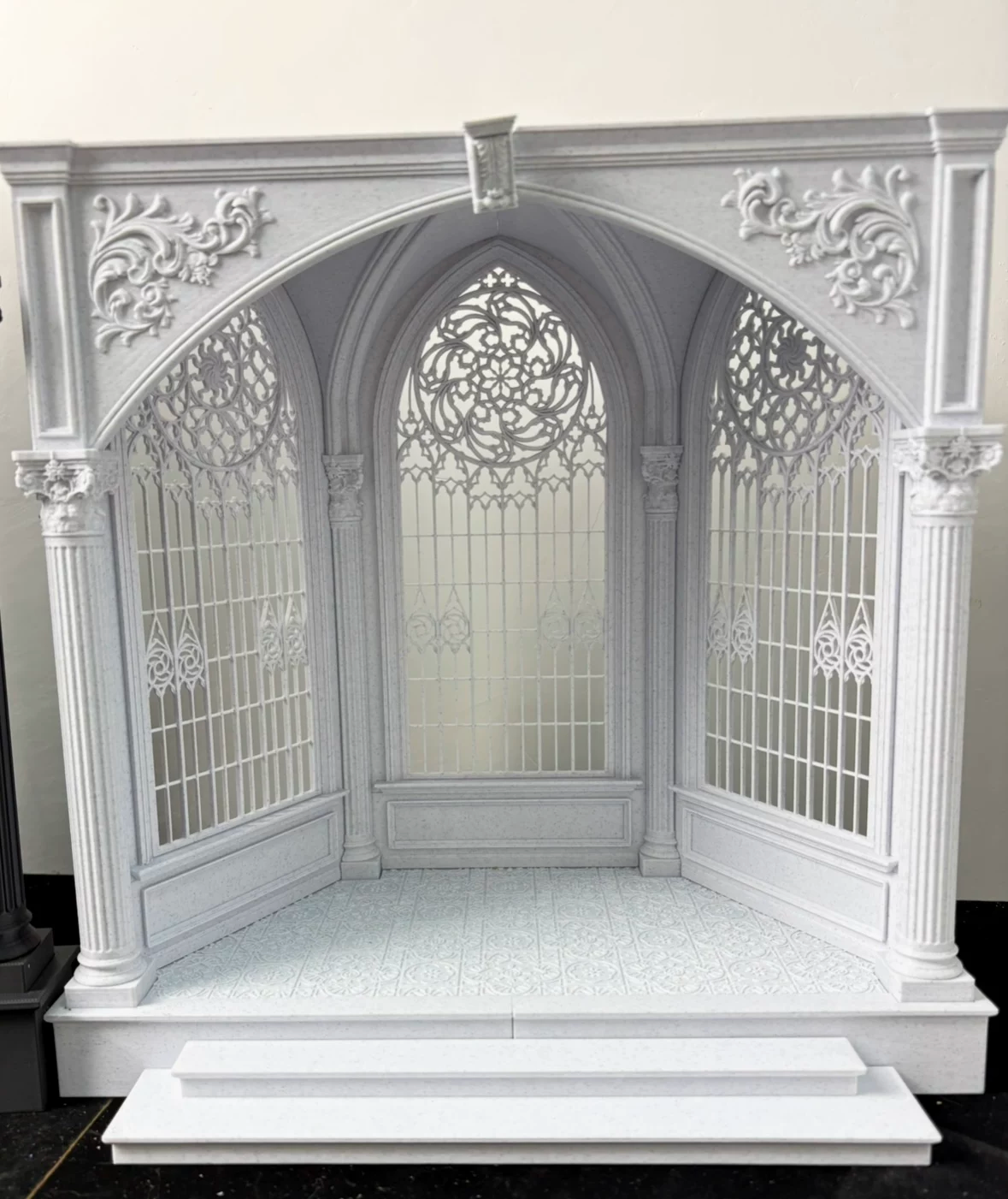 （此團請單獨下單）【鹹魚家的打印機】歐式教堂娃屋模型