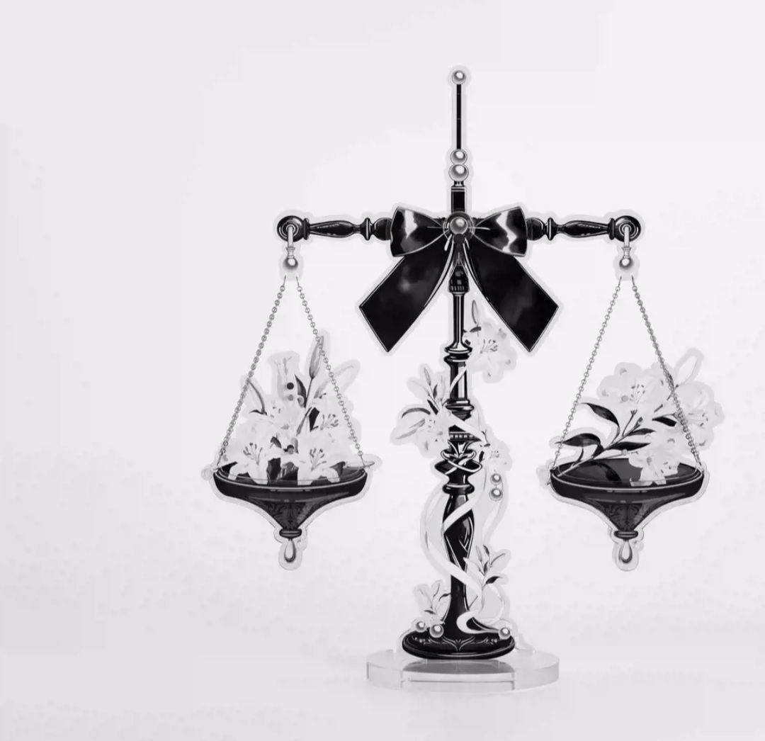 【Gleaming】天平壓克力框擺台