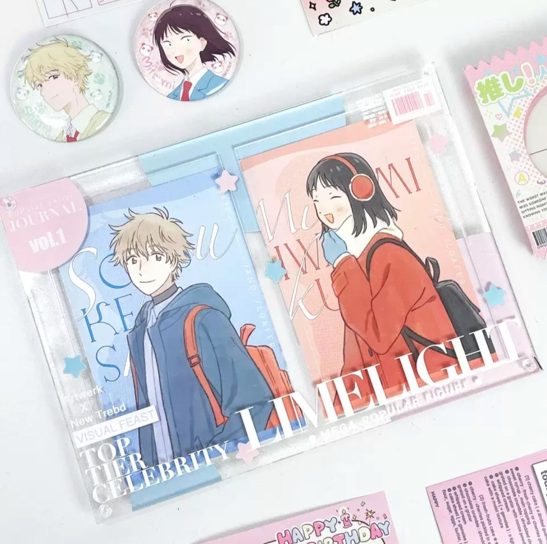 【有谷怪】耀眼雜誌雙格壓克力框