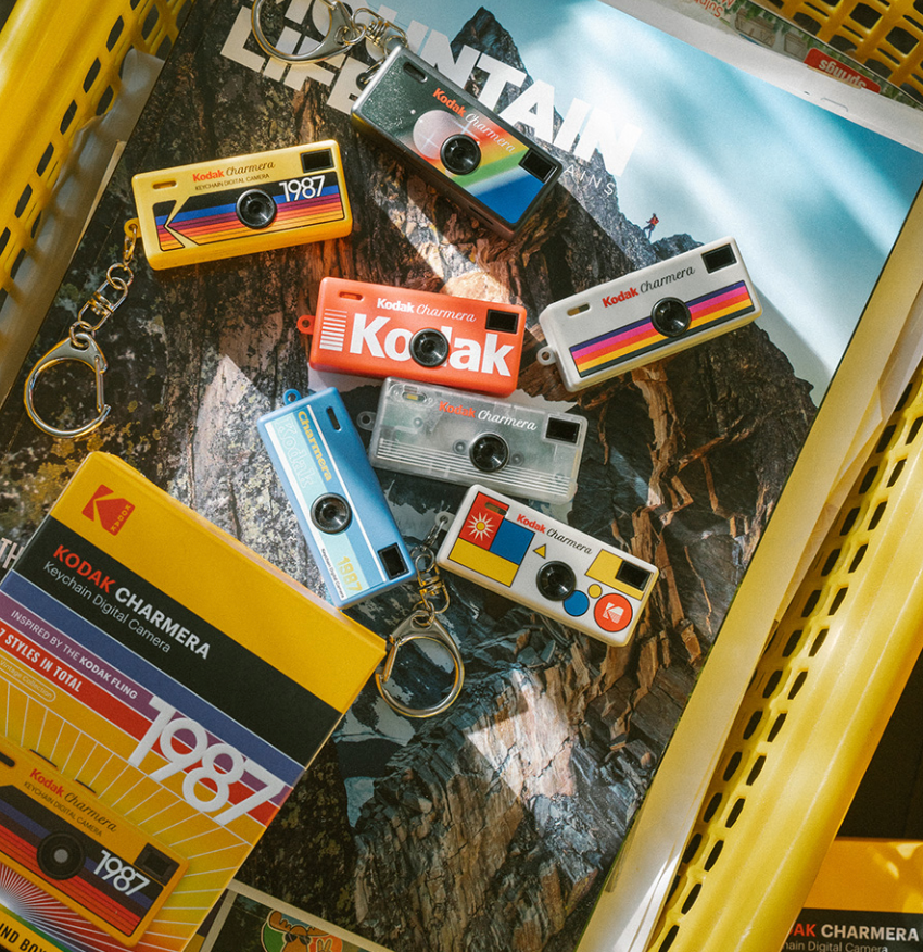 現貨- Kodak Charmera 迷你數位相機鑰匙圈盲盒