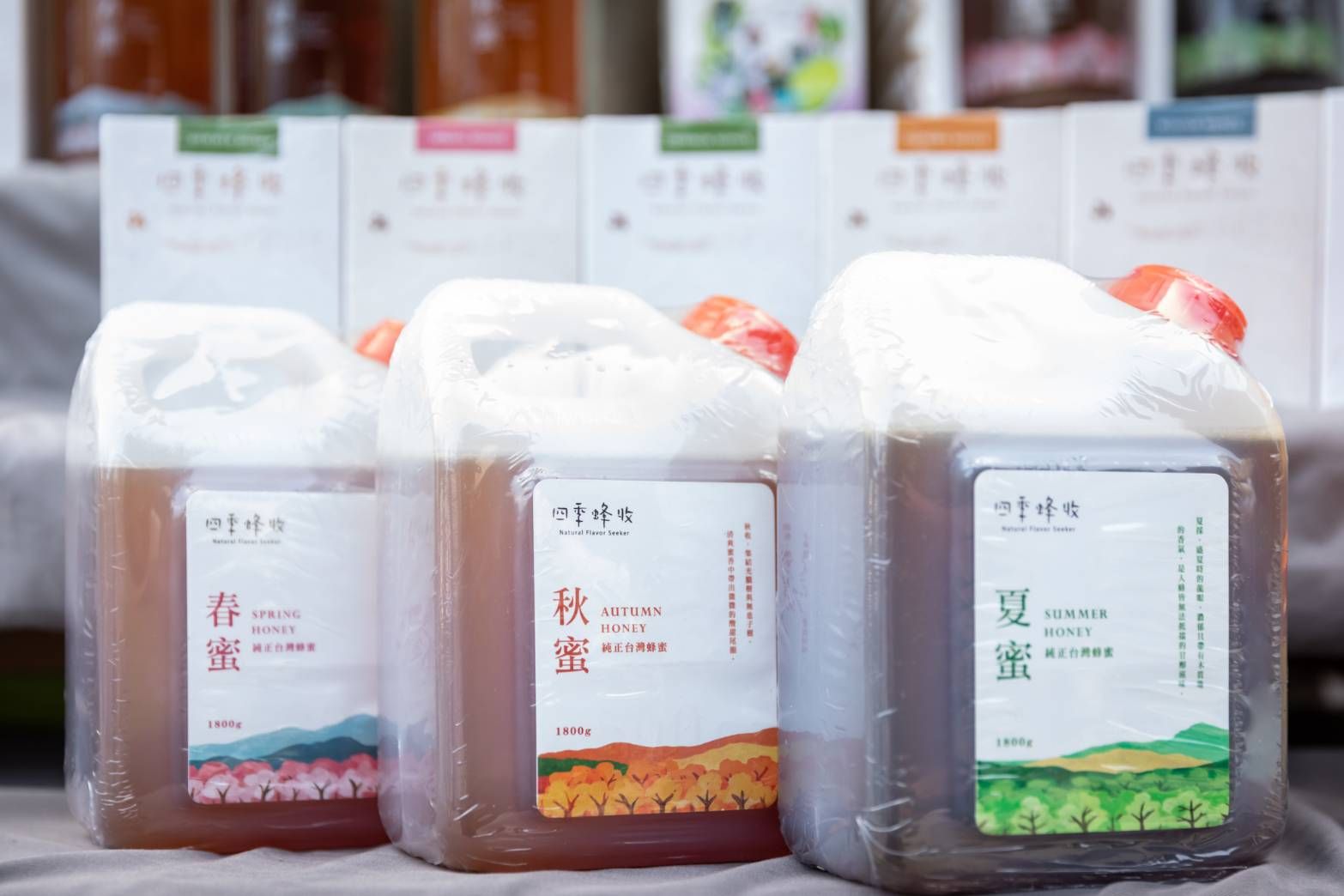 四季蜂蜜（3斤桶裝）