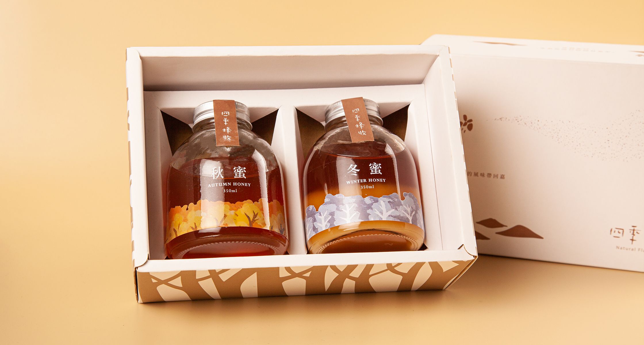 四季蜂收禮盒（350g雙罐）