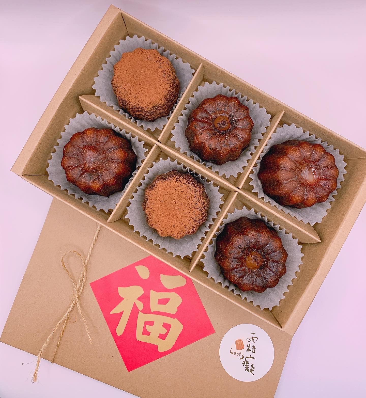 可麗露綜合6入『香草、伯爵、可可』