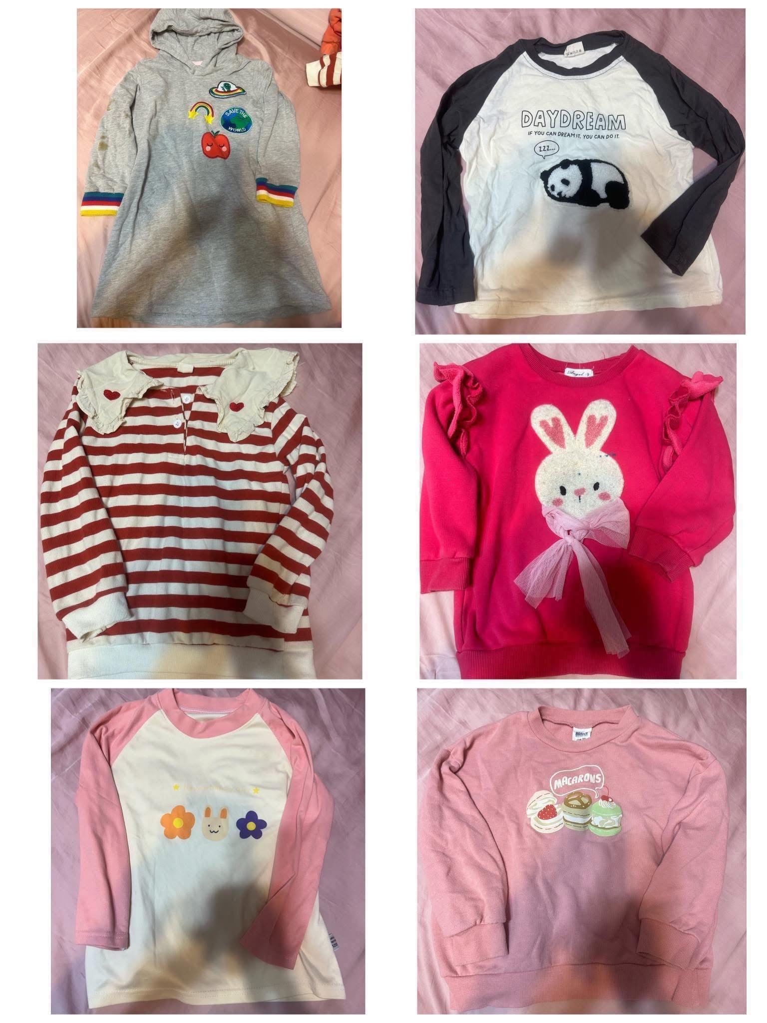 日系長袖福袋100-110cm