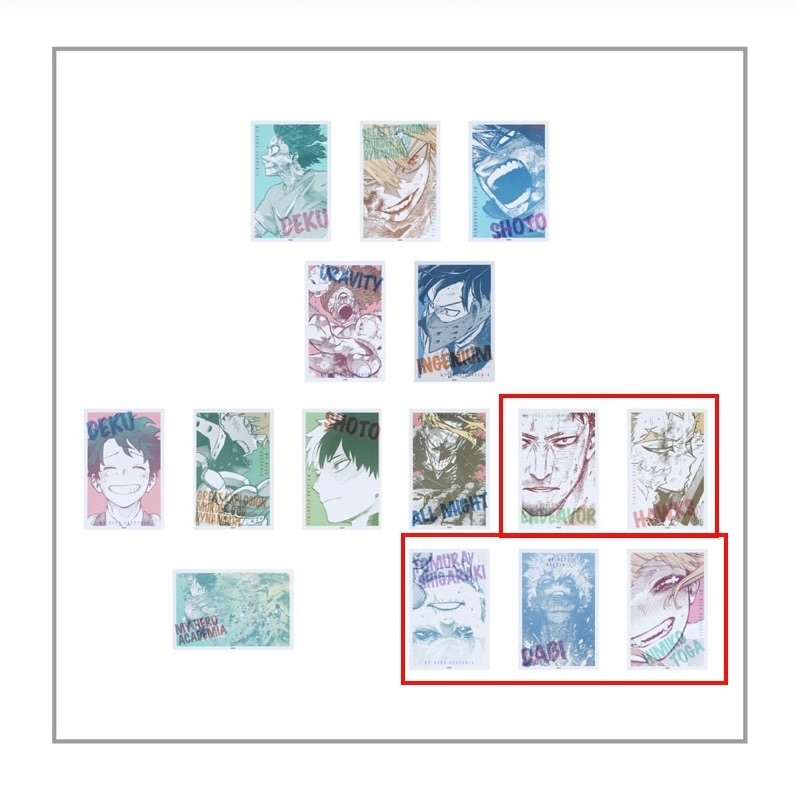 場景卡五張一組