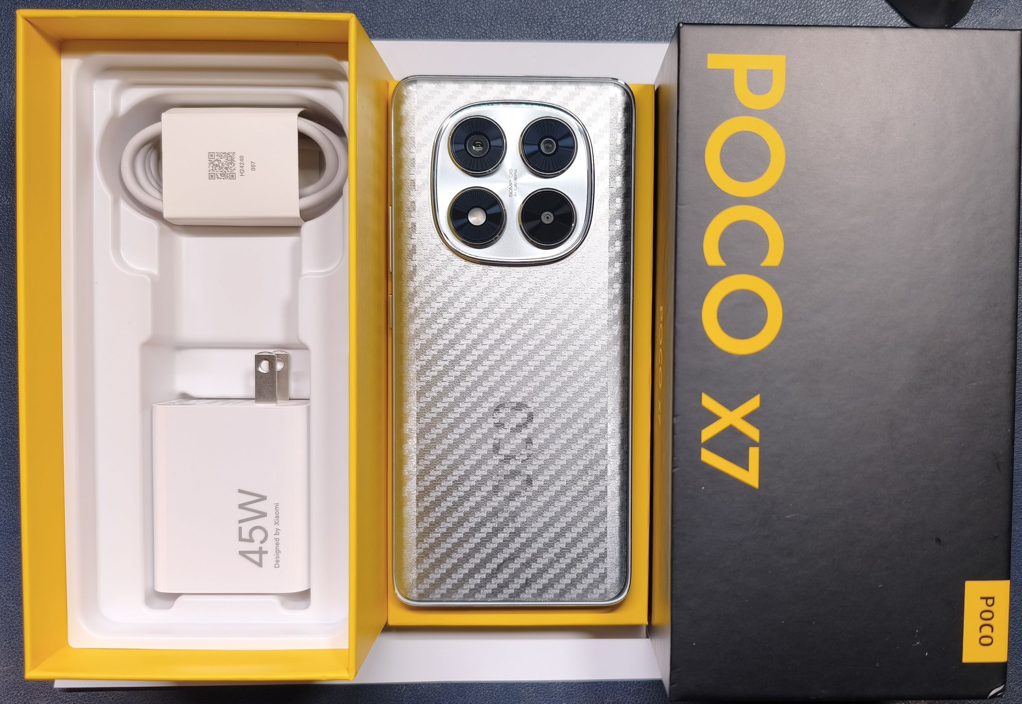 9成99新 POCO X7 12GB + 512GB 手機（銀色）