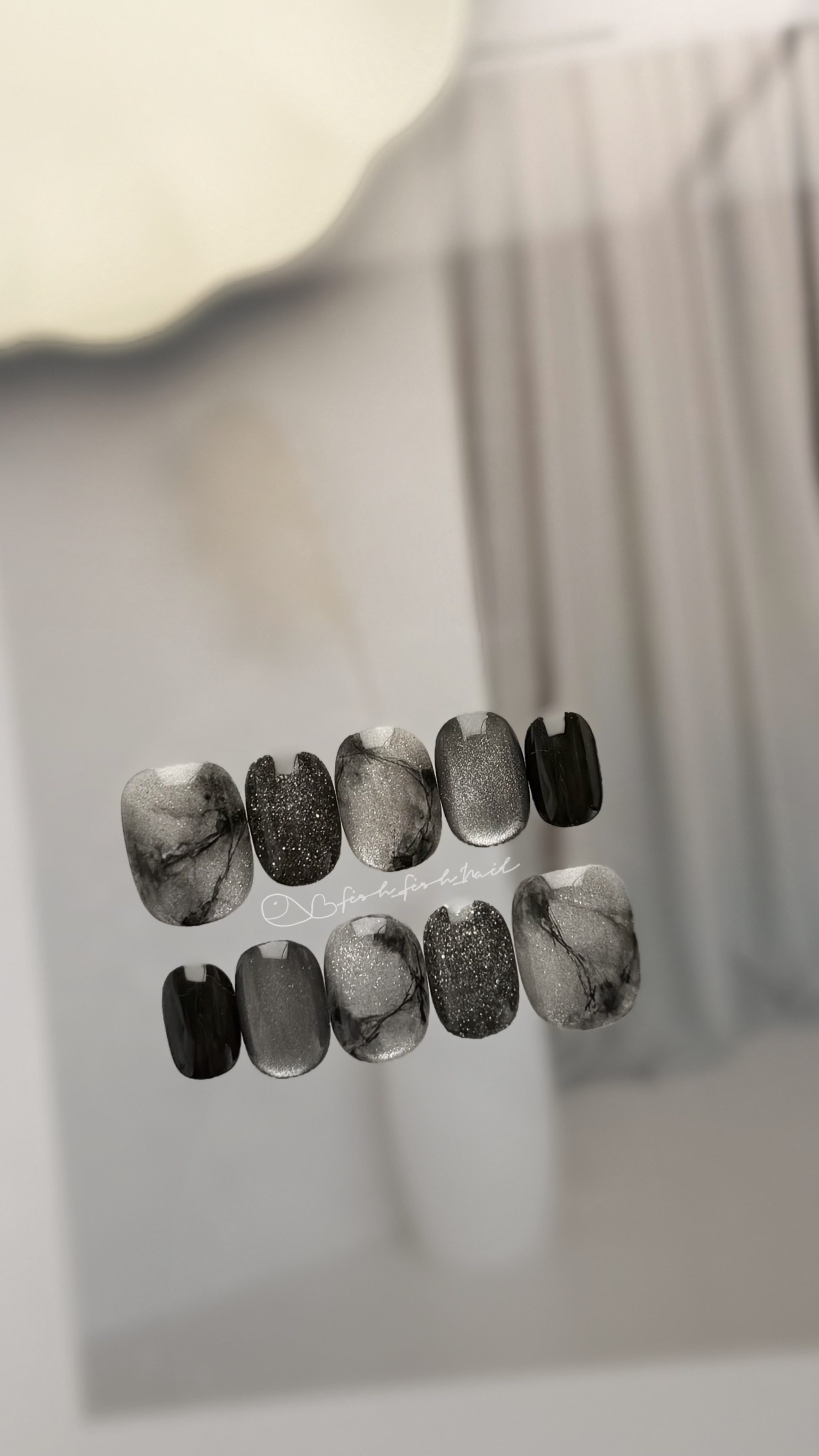 霧墨｜Ink Stone Series Marble Set 02 水墨風暈染