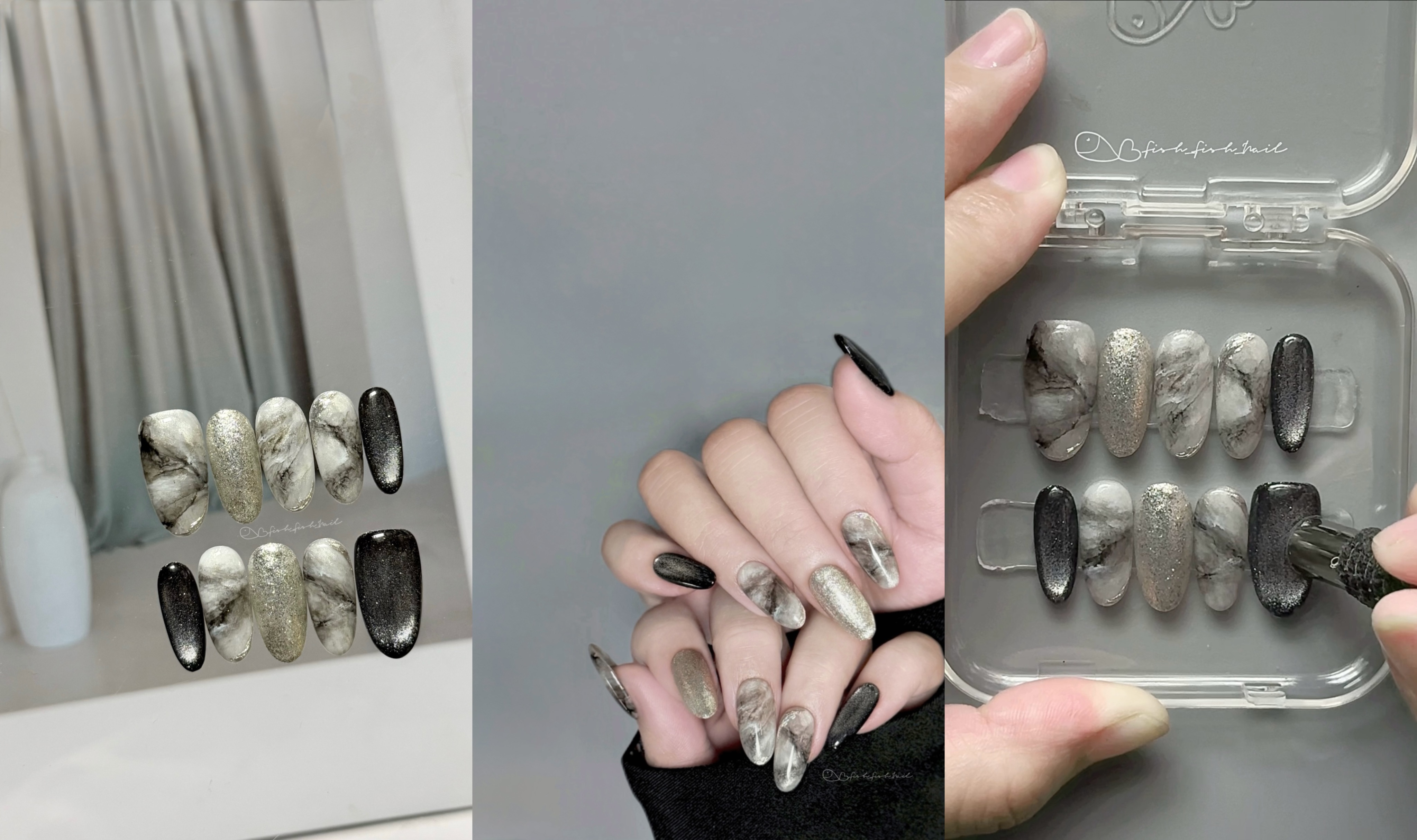 夜霧銀脈｜Night Vein｜ Marble Set 06