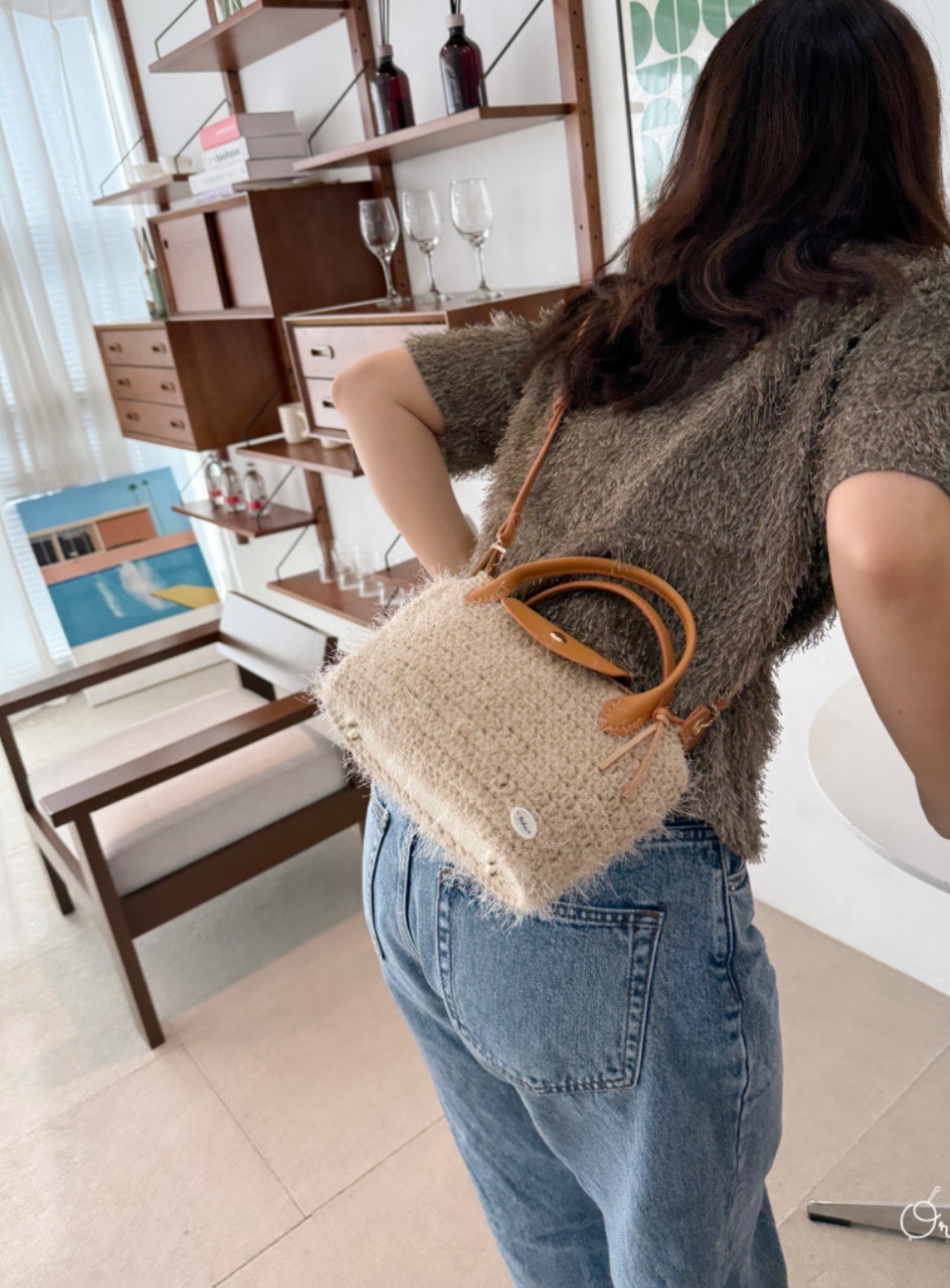 韓國材料包-Loving Bag毛茸茸絨款