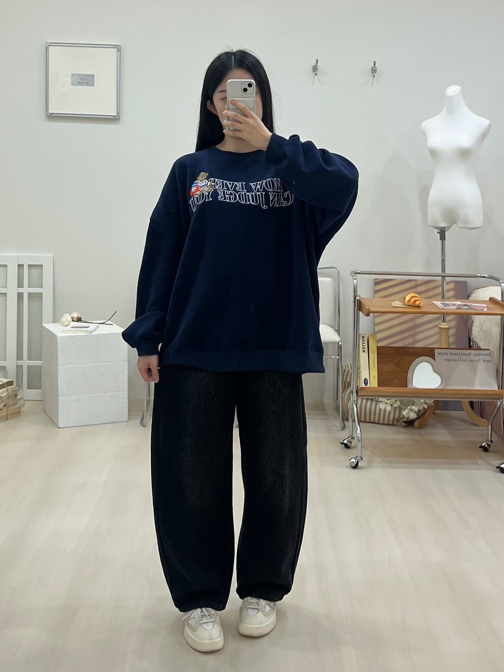 豹紋小彎刀牛仔褲 S/M/L