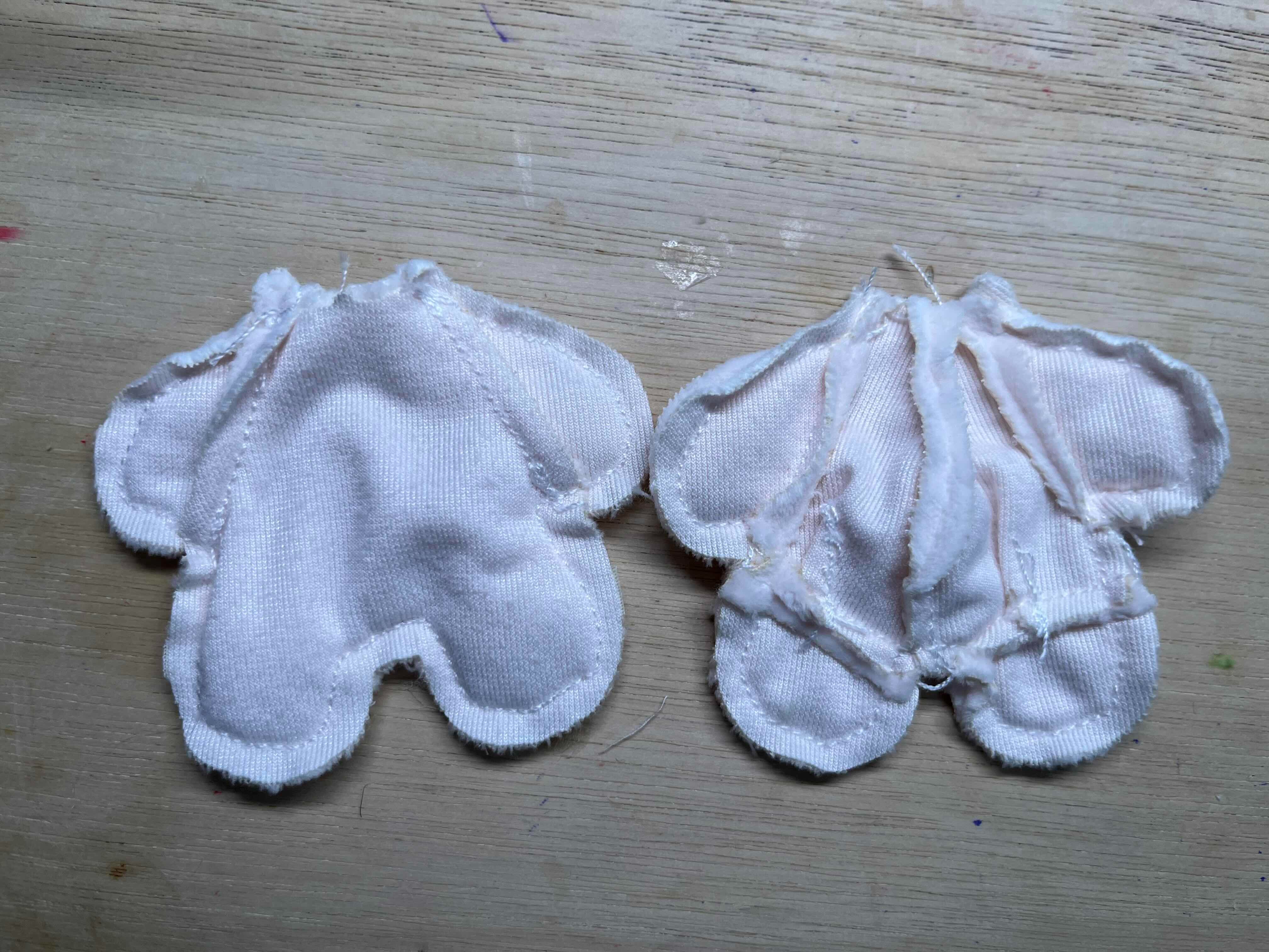 10CM身體（娃用白膚色） 請看圖中正反面確定是你要的樣子