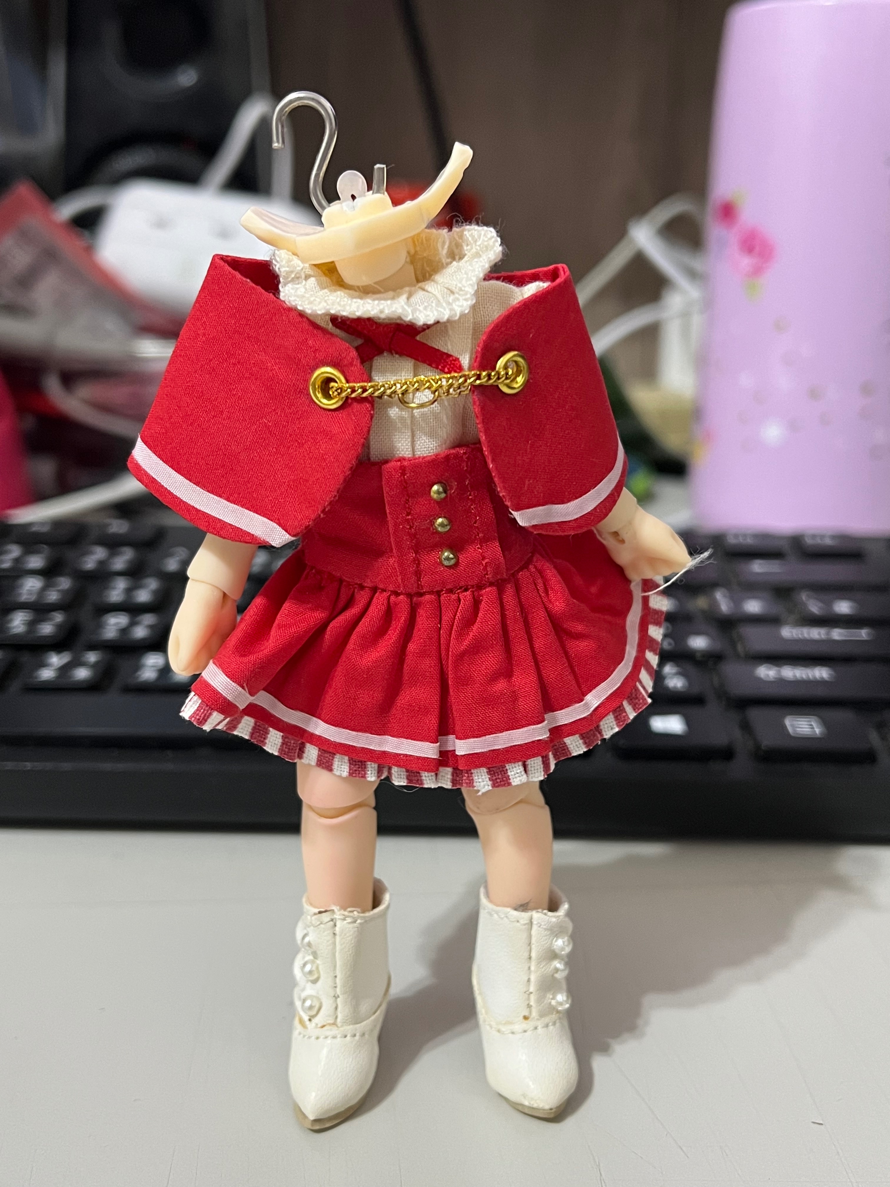 淘寶手作 紅色洋裝組合