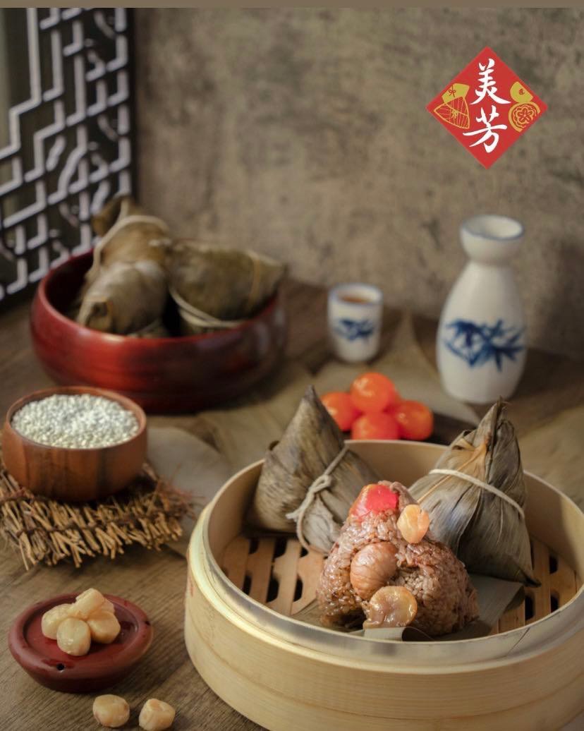 雙干貝肉粽-10入禮盒