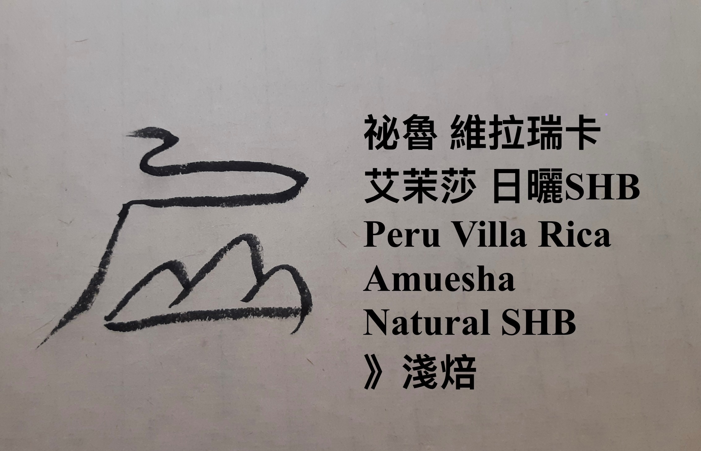 祕魯 維拉瑞卡 艾茉莎 日曬SHB