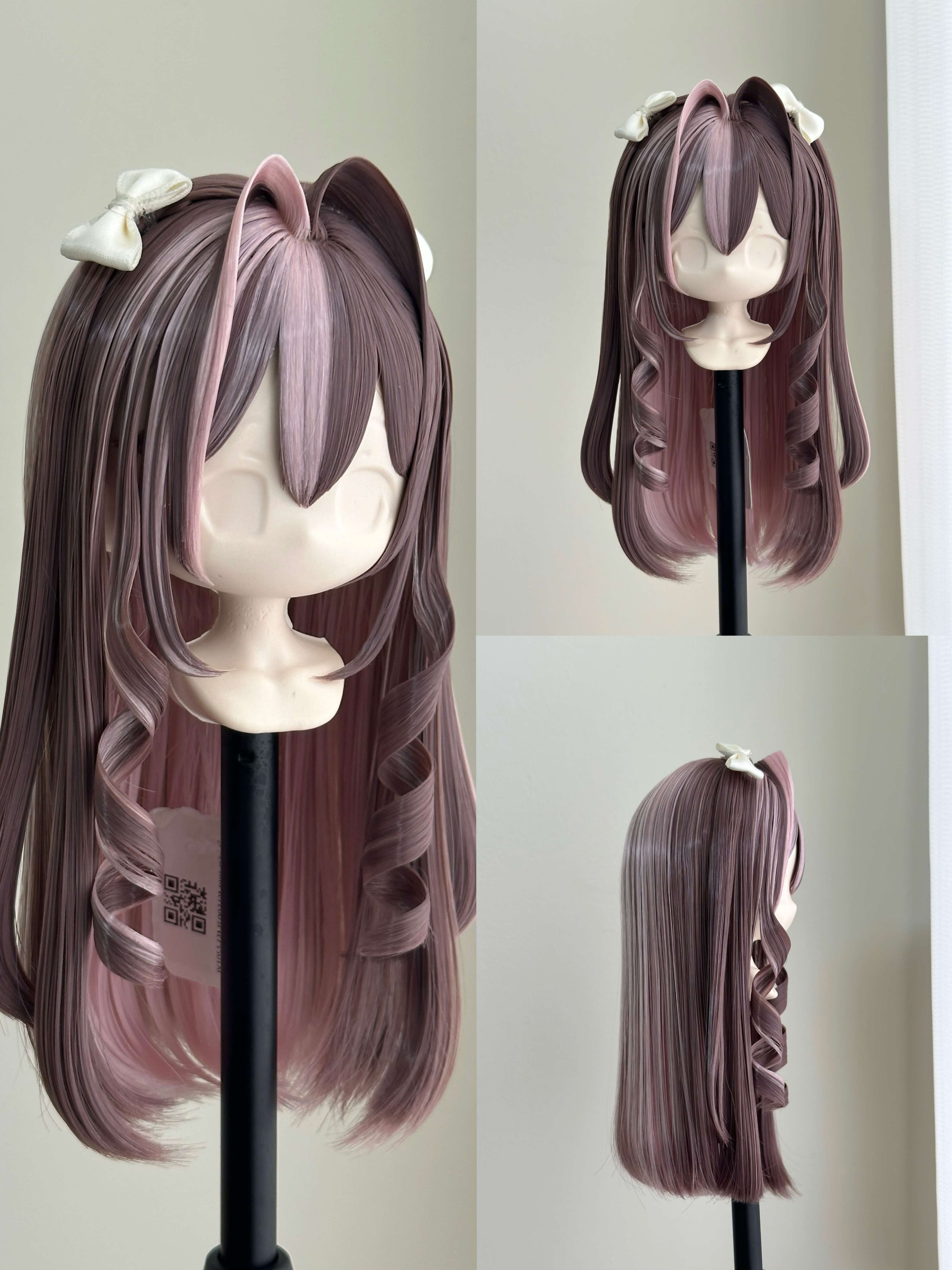 三分假髮4區（實拍+直播截圖自己參考一下.全部默認有試戴過.有運輸盒損.售出後不退不換）